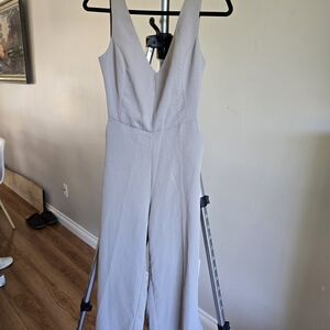 Chic Sleeveless Gray Jumpsuit